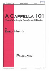 A Cappella 101-Psalms SATB choral sheet music cover